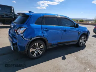2020 Mitsubishi Outlander ES with VIN JA4AP3AU3LU007728, listed as a Copart auction lot 57160025 with 75,295 mi miles and Salvage title. Bid and sale history available at DreamBid. Image 3.