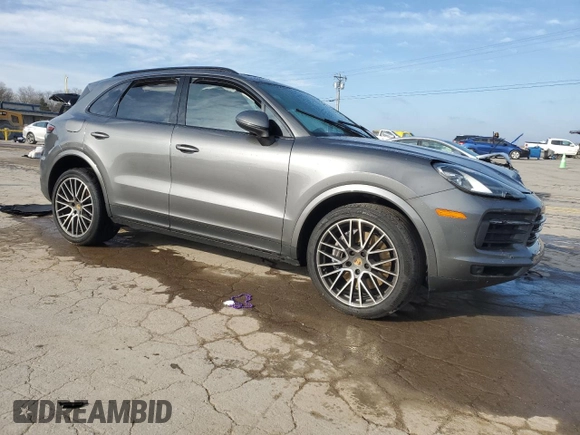 2021 Porsche Cayenne with VIN WP1AA2AY2MDA01617, listed as a Copart auction lot 44711725 with 38,663 mi miles and Salvage title. Bid and sale history available at DreamBid. Image 4.