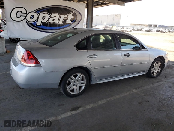 2015 Chevrolet Impala LT with VIN 2G1WB5E34F1163311, listed as a Copart auction lot 64336575 with 118,336 mi miles and Salvage title. Bid and sale history available at DreamBid. Image 3.