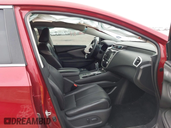 2019 Nissan Murano Platinum with VIN 5N1AZ2MJ7KN133932, listed as a IAAI auction lot 40970143 with 66,549 mi miles and . Bid and sale history available at DreamBid. Image 5.