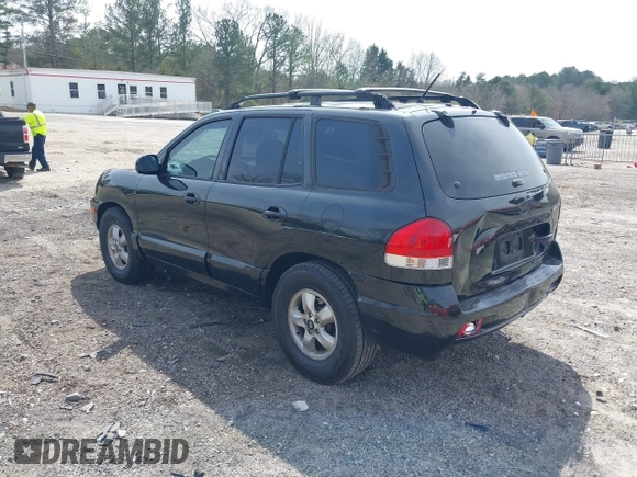 2006 Hyundai Santa Fe GLS with VIN KM8SC13D16U094777, listed as a IAAI auction lot 41803425 with 156,130 mi miles. Bid and sale history available at carsss.com. Image 3.