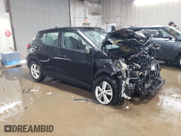 2022 Nissan Kicks S z VIN 3N1CP5BV9NL521875, wystawiony jako Copart lot #48130465 z przebiegiem 52 950 mil mil oraz Szkoda całkowita • Salvage title. Historia ofert i sprzedaży dostępna na DreamBid. Obrazek 4.