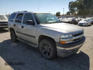 2005 Chevrolet Tahoe LS with VIN 1GNEC13V85J255188, listed as a Copart auction lot 73758614 with 0 mi miles and Salvage Title. Bid and sale history available at carsss.com. Image 4.