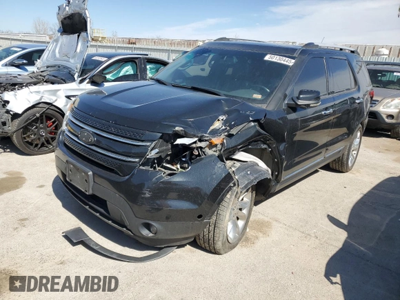 2012 Ford Explorer Limited with VIN 1FMHK8F8XCGB01773, listed as a Copart auction lot 50130445 with 175,730 mi miles and Salvage Title. Bid and sale history available at DreamBid. Image 1.