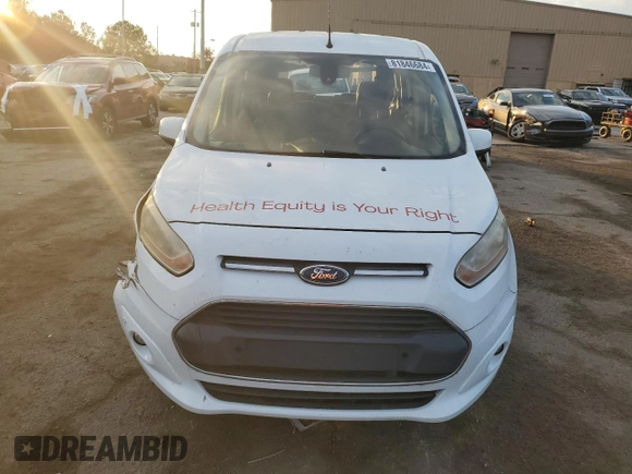 2015 Ford Transit Connect Wagon Titanium with VIN NM0GE9G74F1177870, listed as a Copart auction lot 81846684 with 53,094 mi miles and Salvage Title. Bid and sale history available at carsss.com. Image 5.