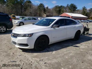 2016 Chevrolet Impala LS with VIN 2G11X5SA9G9179571, listed as a Copart auction lot 48022315 with 201,473 mi miles and Salvage Title. Bid and sale history available at carsss.com. Image 1.