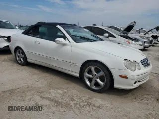 2005 Mercedes-Benz CLK 320 with VIN WDBTK65G45T054521, listed as a Copart auction lot 75249084 with Not Provided miles and Non Repairable. Bid and sale history available at DreamBid. Image 4.