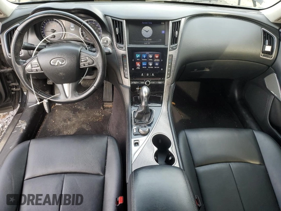 2017 Infiniti Q50 Sport с VIN JN1EV7AR6HM834116, выставлен на аукционе Copart как лот 43281415 с пробегом 155 713 миль миль и Чистый • Clean title. История ставок и продаж доступна на DreamBid. Изображение 8.