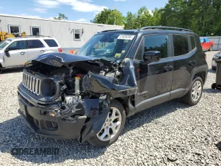 2018 Jeep Renegade Latitude с VIN ZACCJBBB8JPH51640, выставлен на аукционе Copart как лот 61826295 с пробегом 78 144 миль миль и Списание • Salvage title. История ставок и продаж доступна на DreamBid. Изображение 1.