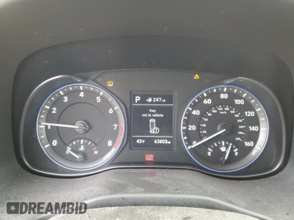 2018 Hyundai Kona SEL with VIN KM8K2CAA6JU182854, listed as a Copart auction lot 74749304 with 63,803 mi miles and Salvage Title. Bid and sale history available at carsss.com. Image 9.