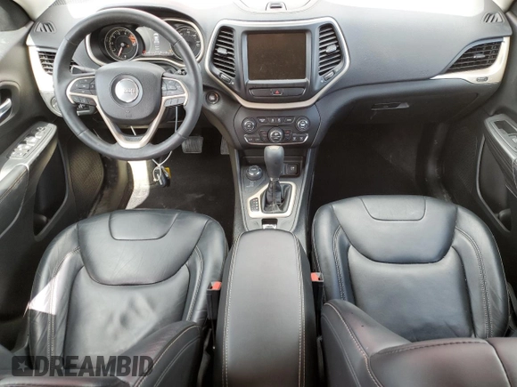 2016 Jeep Cherokee Limited with VIN 1C4PJMDS8GW354225, listed as a Copart auction lot 52213875 with 87,276 mi miles and Salvage title. Bid and sale history available at DreamBid. Image 8.