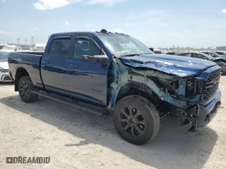 2024 Ram 2500 Lone Star with VIN 3C6UR5DL4RG239656, listed as a Copart auction lot 51677335 with 3,956 mi miles and Salvage Title. Bid and sale history available at carsss.com. Image 4.