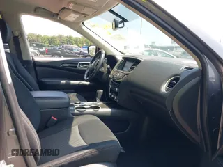 2018 Nissan Pathfinder SV with VIN 5N1DR2MM8JC645166, listed as a IAAI auction lot 42666765 with 81,544 mi miles and . Bid and sale history available at DreamBid. Image 5.