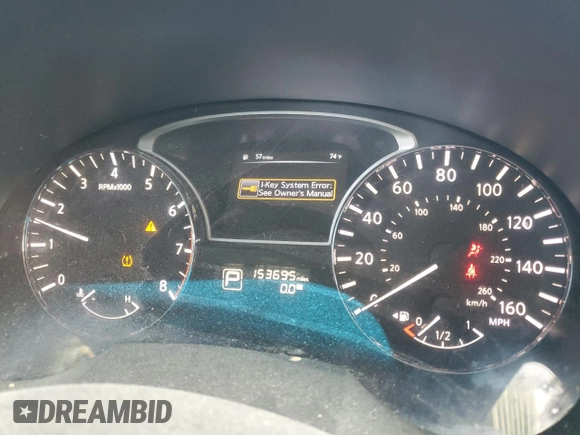 2014 Nissan Altima 2.5 S with VIN 1N4AL3AP2EN344017, listed as a Copart auction lot 50576355 with 153,695 mi miles and Salvage Title. Bid and sale history available at carsss.com. Image 9.