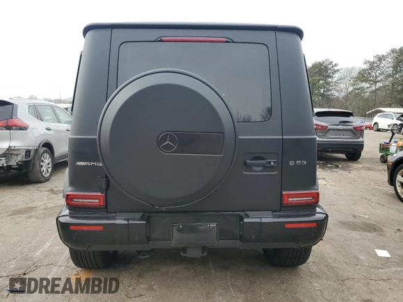 2020 Mercedes-Benz G 63 AMG with VIN WDCYC7HJ5LX334191, listed as a Copart auction lot 42028014 with 46,103 mi miles and Salvage Title. Bid and sale history available at DreamBid. Image 6.