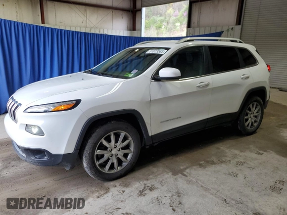 2018 Jeep Cherokee Limited z VIN 1C4PJMDB9JD597755, wystawiony jako Copart lot #51823585 z przebiegiem 67 085 mil mil oraz Szkoda całkowita • Salvage title. Historia ofert i sprzedaży dostępna na DreamBid. Obrazek 1.