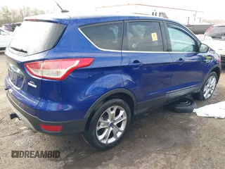 2013 Ford Escape SEL with VIN 1FMCU0HX1DUD56454, listed as a IAAI auction lot 41994352 with 105,974 mi miles. Bid and sale history available at carsss.com. Image 4.