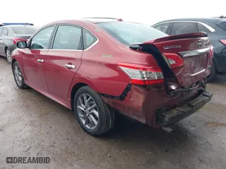 2013 Nissan Sentra SR with VIN 3N1AB7AP7DL635280, listed as a IAAI auction lot 41464335 with 96,763 mi miles. Bid and sale history available at carsss.com. Image 3.