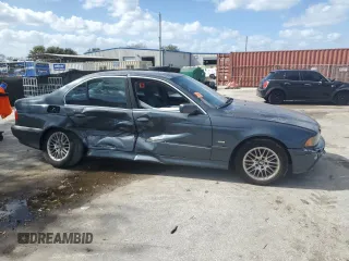 2001 BMW 5 Series 530iA with VIN WBADT63461CF08161, listed as a Copart auction lot 78609274 with 189,808 mi miles and Salvage Title. Bid and sale history available at carsss.com. Image 4.