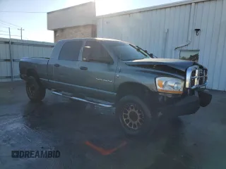 2006 Dodge Ram 3500 Laramie with VIN 3D7LX39CX6G195722, listed as a Copart auction lot 89130065 with 246,074 mi miles and Salvage Title. Bid and sale history available at carsss.com. Image 4.