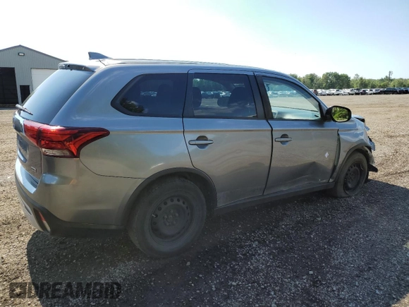 2020 Mitsubishi Outlander ES z VIN JA4AZ2A31LZ612278, wystawiony jako Copart lot #62982274 z przebiegiem 225 958 mil mil oraz Szkoda całkowita • Salvage title. Historia ofert i sprzedaży dostępna na DreamBid. Obrazek 3.