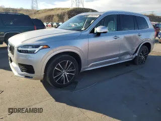 2020 Volvo XC90 Momentum with VIN YV4102PK5L1563600, listed as a Copart auction lot 52602275 with 50,305 mi miles and Salvage Title. Bid and sale history available at carsss.com. Image 1.