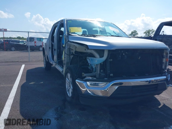 2021 Ford F-150 XL z VIN 1FTEW1CB8MKE90821, wystawiony jako IAAI lot #42733214 z przebiegiem 74 371 mil mil oraz . Historia ofert i sprzedaży dostępna na DreamBid. Obrazek 1.