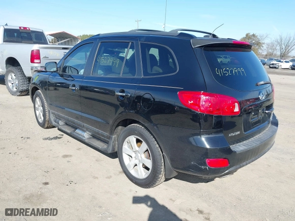 2008 Hyundai Santa Fe SE with VIN 5NMSH13E98H171873, listed as a IAAI auction lot 41527999 with 220,904 mi miles. Bid and sale history available at carsss.com. Image 3.