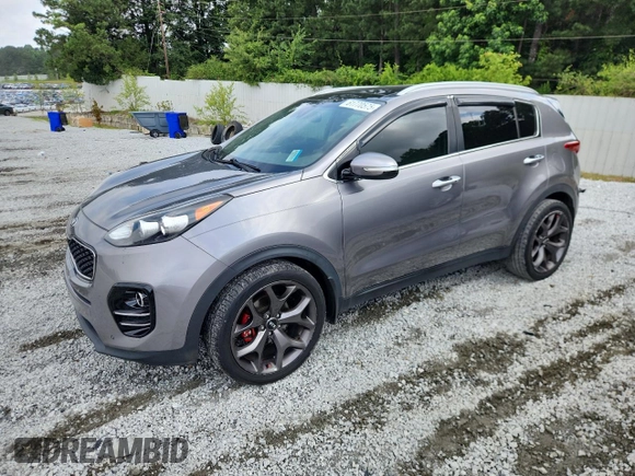 2017 Kia Sportage EX with VIN KNDPN3AC3H7208936, listed as a Copart auction lot 61770575 with 124,645 mi miles and Clean title. Bid and sale history available at DreamBid. Image 1.