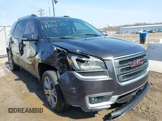 2016 GMC Acadia SLT with VIN 1GKKRRKD6GJ275724, listed as a IAAI auction lot 41591828 with 164,088 mi miles. Bid and sale history available at carsss.com. Image 1.