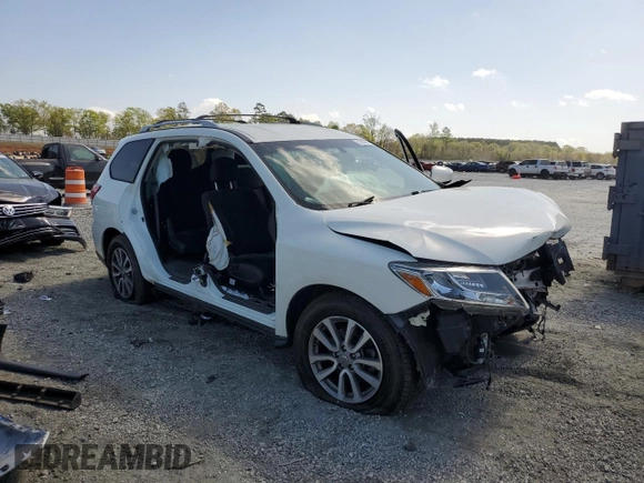 2016 Nissan Pathfinder S with VIN 5N1AR2MN1GC660242, listed as a Copart auction lot 51994375 with 115,084 mi miles and Salvage Title. Bid and sale history available at carsss.com. Image 4.