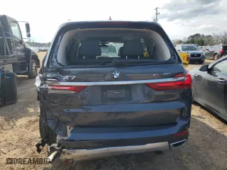 2020 BMW X7 xDrive40i with VIN 5UXCW2C01L9C55177, listed as a Copart auction lot 45571675 with 74,226 mi miles and Salvage Title. Bid and sale history available at carsss.com. Image 6.
