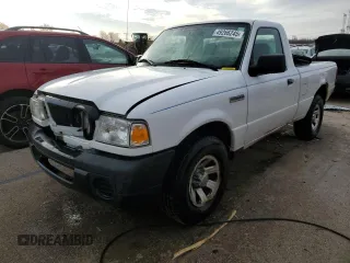 2008 Ford Ranger XL with VIN 1FTYR10D58PB10322, listed as a Copart auction lot 49266245 with 155,954 mi miles and Salvage Title. Bid and sale history available at carsss.com. Image 1.
