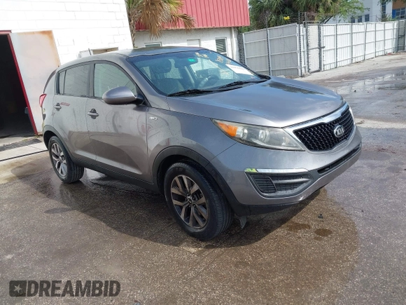 2016 Kia Sportage LX with VIN KNDPBCAC1G7813044, listed as a IAAI auction lot 41976849 with Not Provided miles and . Bid and sale history available at carsss.com. Image 1.