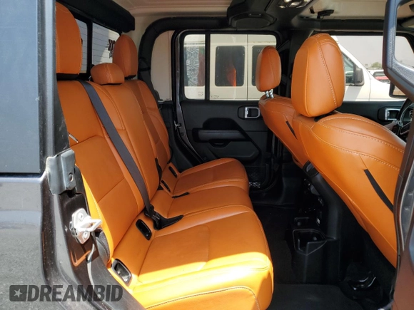 2020 Jeep Gladiator Overland с VIN 1C6HJTFG4LL171074, выставлен на аукционе Copart как лот 55677395 с пробегом 60 506 миль миль и Списание • Salvage title. История ставок и продаж доступна на DreamBid. Изображение 10.