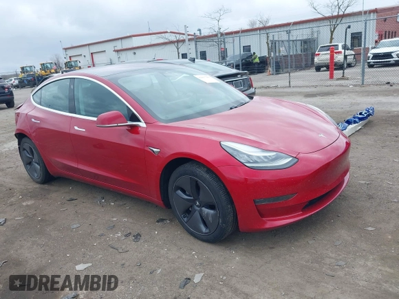 2018 Tesla Model 3 Long Range Battery with VIN 5YJ3E1EB3JF129772, listed as a IAAI auction lot 42017305 with 103,825 mi miles and . Bid and sale history available at DreamBid. Image 1.