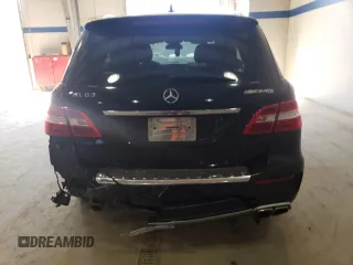 2013 Mercedes-Benz M ML 63 AMG with VIN 4JGDA7EB0DA214628, listed as a Copart auction lot 46523665 with 100,158 mi miles and Salvage Title. Bid and sale history available at carsss.com. Image 6.