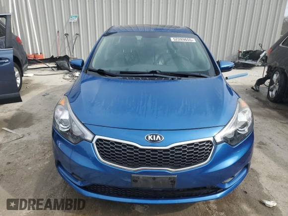 2014 Kia Forte EX with VIN KNAFZ4A89E5202094, listed as a Copart auction lot 52289655 with 57,566 mi miles and Clean Title. Bid and sale history available at carsss.com. Image 5.