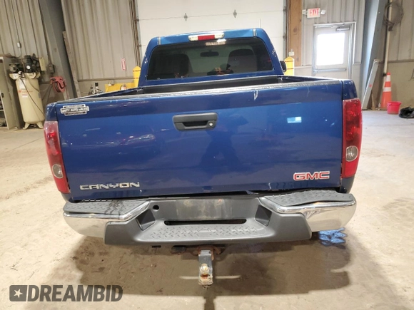 2006 GMC Canyon SL Z85 with VIN 1GTDT148268191882, listed as a Copart auction lot 47809745 with 153,108 mi miles and Clean Title. Bid and sale history available at carsss.com. Image 6.