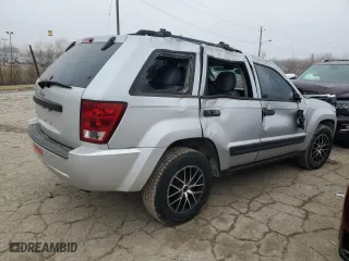 2005 Jeep Grand Cherokee Laredo with VIN 1J4HR48N65C626992, listed as a Copart auction lot 45107265 with 223,529 mi miles and Clean Title. Bid and sale history available at carsss.com. Image 3.