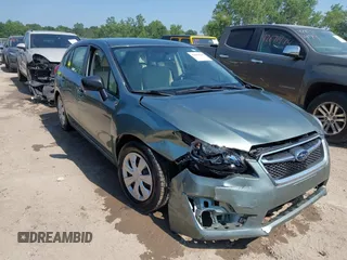 2016 Subaru Impreza 2.0i with VIN JF1GPAA6XGH201313, listed as a IAAI auction lot 42686268 with 72,140 mi miles and . Bid and sale history available at DreamBid. Image 1.