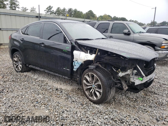 2018 BMW X6 sDrive35i with VIN 5UXKU0C5XJ0G80402, listed as a Copart auction lot 71298364 with 101,603 mi miles and Salvage Title. Bid and sale history available at carsss.com. Image 4.