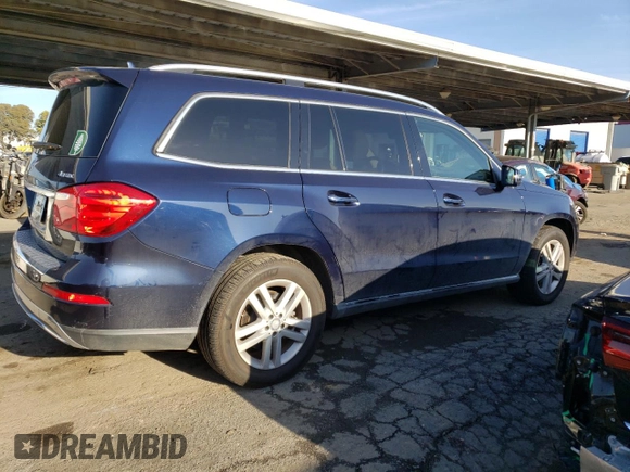 2015 Mercedes-Benz GL-Class GL 450 with VIN 4JGDF6EEXFA526786, listed as a Copart auction lot 39770583 with 54,865 mi miles. Bid and sale history available at carsss.com. Image 3.