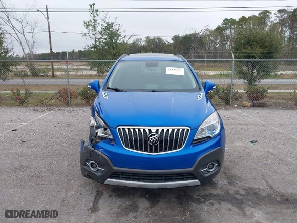 2015 Buick Encore Convenience with VIN KL4CJBSB3FB123240, listed as a IAAI auction lot 41176651 with 159,147 mi miles. Bid and sale history available at carsss.com. Image 13.