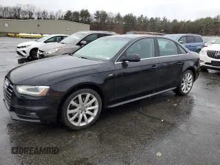 2014 Audi A4 Premium with VIN WAUBFAFL1EN008873, listed as a Copart auction lot 50348365 with 121,669 mi miles and Clean Title. Bid and sale history available at carsss.com. Image 1.
