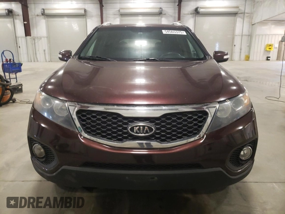 2012 Kia Sorento LX with VIN 5XYKTDA61CG303927, listed as a Copart auction lot 54565375 with 249,478 mi miles and Clean Title. Bid and sale history available at carsss.com. Image 5.