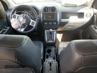 2015 Jeep Compass Latitude with VIN 1C4NJCEB5FD120196, listed as a Copart auction lot 75177614 with 28,889 mi miles and Salvage Title. Bid and sale history available at carsss.com. Image 8.