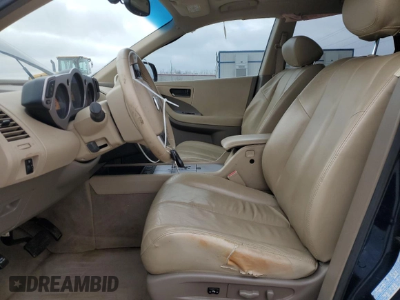 2003 Nissan Murano SL with VIN JN8AZ08W63W227721, listed as a Copart auction lot 83551974 with 108,347 mi miles and Salvage Title. Bid and sale history available at carsss.com. Image 7.