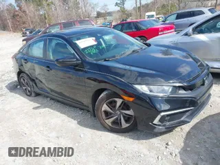 2019 Honda Civic Sedan LX with VIN 19XFC2F67KE046797, listed as a IAAI auction lot 41622326 with 46,401 mi miles. Bid and sale history available at carsss.com. Image 1.