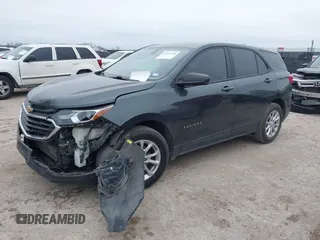2018 Chevrolet Equinox LS with VIN 3GNAXHEV7JS640663, listed as a IAAI auction lot 41631256 with 141,224 mi miles and . Bid and sale history available at DreamBid. Image 17.